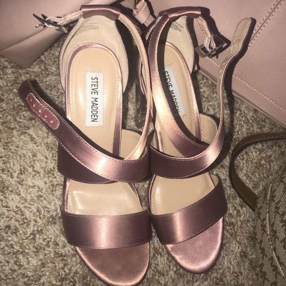 Pink Steve Madden Heels